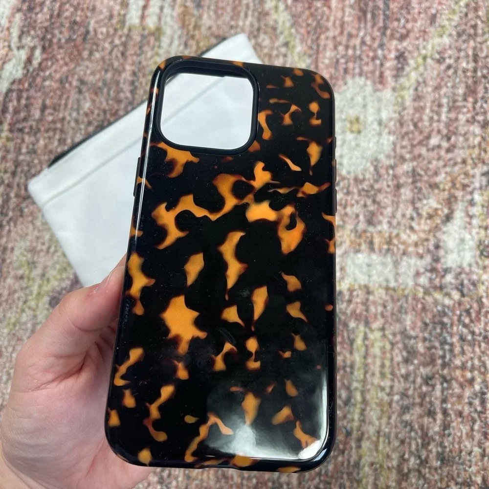 The Dairy Tortoise Shell iPhone 15 Pro Max Phone Case NEW in Bag